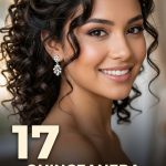 17 Quinceanera Hairstyles for Short Hair with Curly Extensions