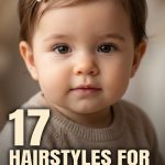 17 Hairstyles for Babies with Short Hair and Soft Clips