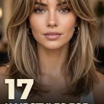 17 Hairstyles for High Foreheads with Curtain and Wispy Bangs