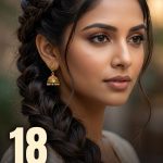 18 Hairstyles for Indowestern Outfits in Fusion Braids