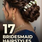 17 Bridesmaid Hairstyles for Saree in Coordinated Buns