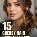 15 Greasy Hair Hairstyles for School Using Dry Shampoo and Ties