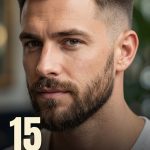 15 Short Hairstyles for Men with Beards for Balanced Fades