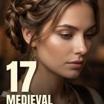 17 Medieval Hairstyles for Short Hair with Crown Braids