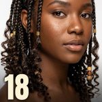 18 Birthday Braid Hairstyles for Black Women with Curls