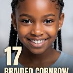 17 Braided Cornrow Hairstyles for Kids in Heart Designs