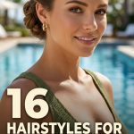 16 Hairstyles for Pool Day Lounging that Resist Chlorine