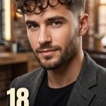 18 Hairstyles for Boys with Curly Hair in Drop Fades and Fringes