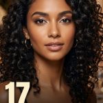 17 Curly Hairstyles for Party Nights with Voluminous Side Parts