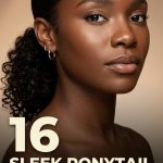 16 Sleek Ponytail Hairstyles for Black Hair in Mid and High