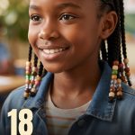18 Girl Hairstyles for School Black Hair in Beaded Cornrows