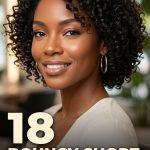 18 Bouncy short haircuts for natural curly hair