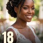 18 Sophisticated updo wedding hairstyles for black women