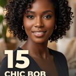 15 Chic bob hairstyles for black women middle