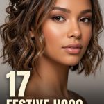 17 Festive hoco hairstyles for medium hair