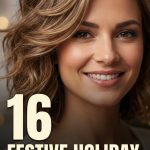 16 Festive holiday hairstyles for medium hair