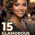 15 Glamorous short curly hairstyles for prom