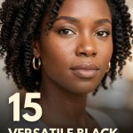 15 Versatile black hairstyles for medium length hair natural