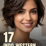 17 Indo-Western hairstyles for kurti short hair