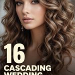 16 Cascading wedding hairstyles for long hair curly