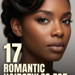 17 Romantic hairstyles for short braids with curls