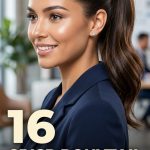 16 Crisp ponytail hairstyles for work