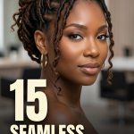 15 Seamless hairstyles for invisible locs