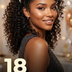18 Festive party hairstyles for curly hair