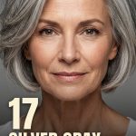 17 Silver gray hairstyles for women over 50