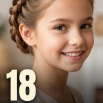 18 Classic french braid hairstyles for kids