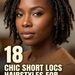18 Chic short locs hairstyles for women dreadlock styles dreads hair