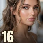 16 Romantic wedding hairstyles for bride half up