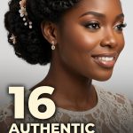 16 Authentic wedding hairstyles for natural hair