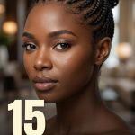 15 Braided cornrow hairstyles for black women bun