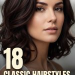 18 Classic hairstyles for medium length hair traditional