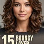 15 Bouncy layer hairstyles for medium hair