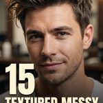 15 Textured messy hairstyles for men short