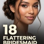 18 Flattering bridesmaid hairstyles for round face