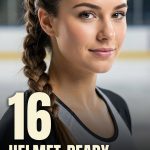 16 Helmet-Ready hockey hairstyles for girls easy