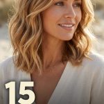 15 Sandy beach hairstyles for medium hair