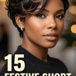 15 Festive short hairstyles for party