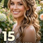 15 Coordinated wedding party hairstyles for long hair