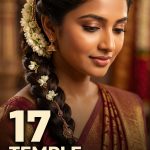 17 Temple hairstyles for pattu saree