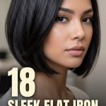 18 Sleek flat iron hairstyles for short hair