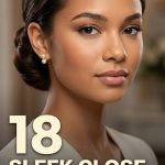 18 Sleek close hairstyles for wedding