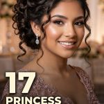 17 Princess quinceanera hairstyles for curly hair