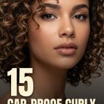 15 Cap-Proof curly hairstyles for graduation cap
