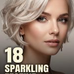 18 Sparkling festive hairstyles for short hair