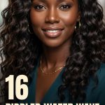 16 Rippled water wave hairstyles for black women