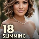 18 Slimming chubby face hairstyles for wedding